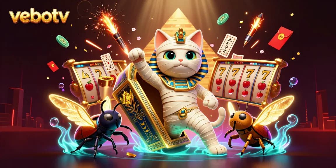 Experience thrilling gameplay at vebotv with live-action slot reels and iconic symbols.