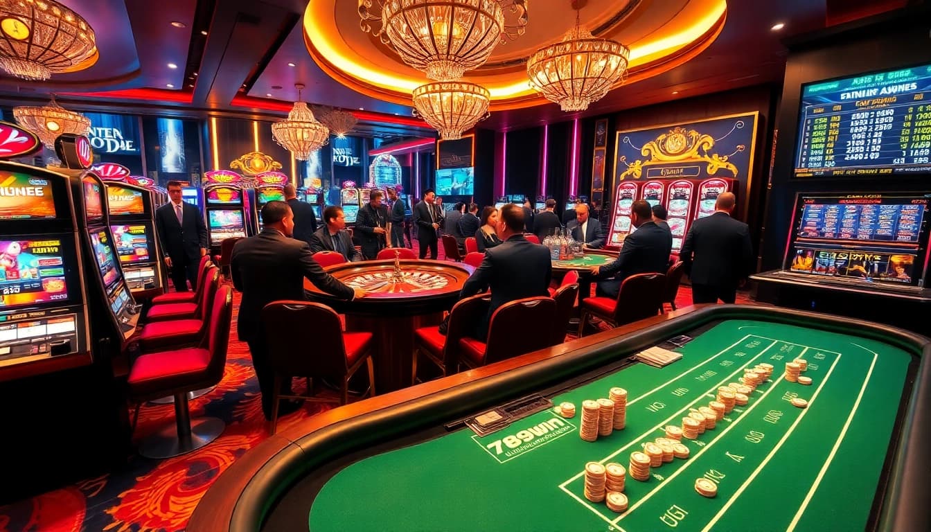Experience vibrant online gaming excitement at 789win with thrilling casino action.