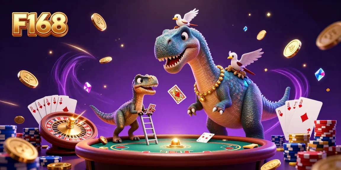F168 delivers winning gaming excitement with vibrant 3D casino elements and thrilling character interactions.