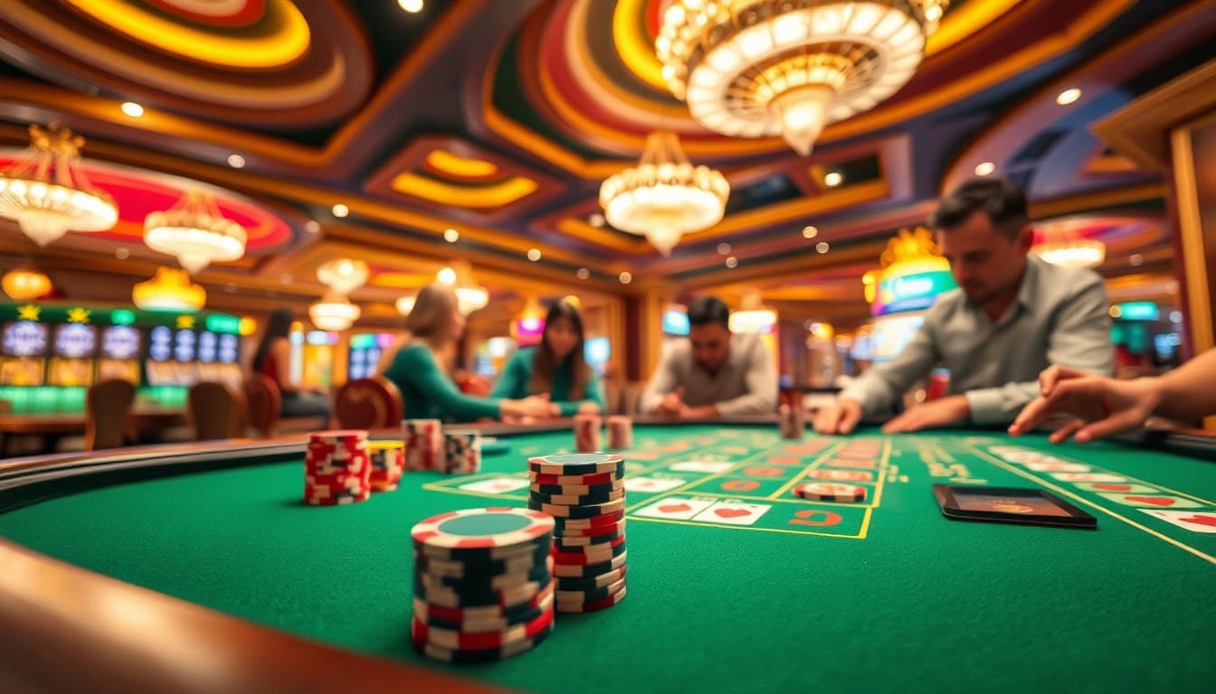 Menangkan togel389 dengan permainan kasino yang menarik di meja yang penuh taruhan.