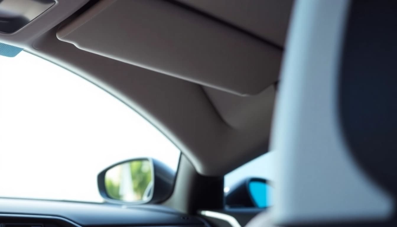 Applying ceramic window tint on a vehicle's glass for enhanced aesthetics and protection.