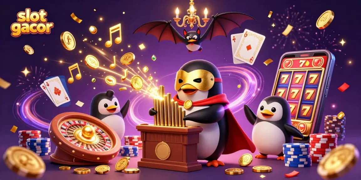 Menggandeng kemenangan di slot gacor dengan beragam elemen kasino yang megah dan menarik.