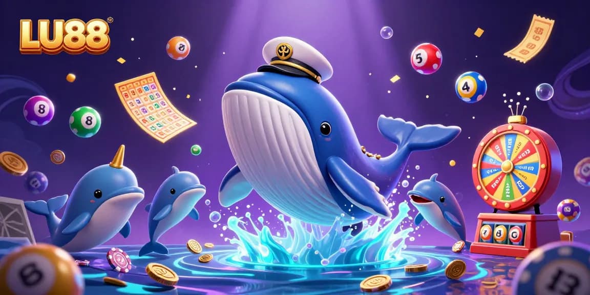 LU88 captivates players with vibrant gaming elements in a festive casino environment.