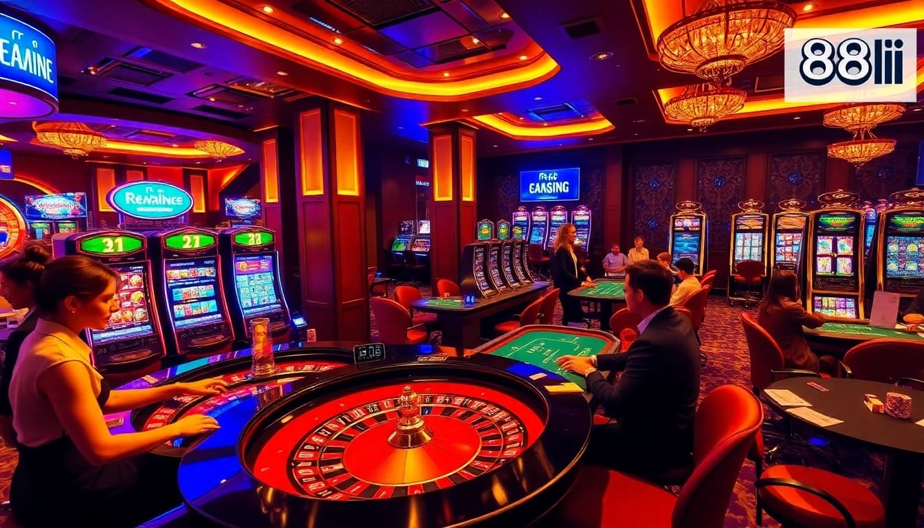 Engaging gamers at an online roulette table with vibrant visuals showcasing 88i.