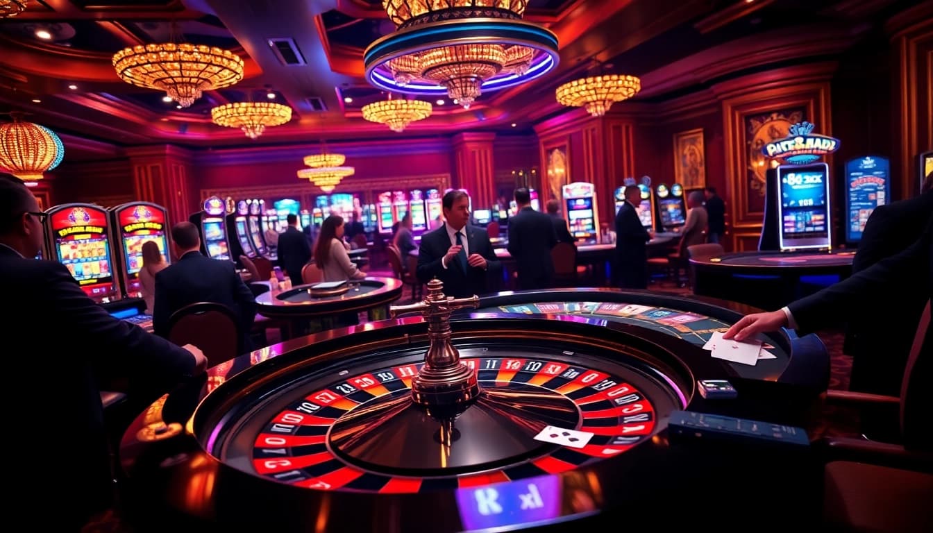 Experience the thrill of high-stakes gambling at an exciting casino showcasing 88xx themes.
