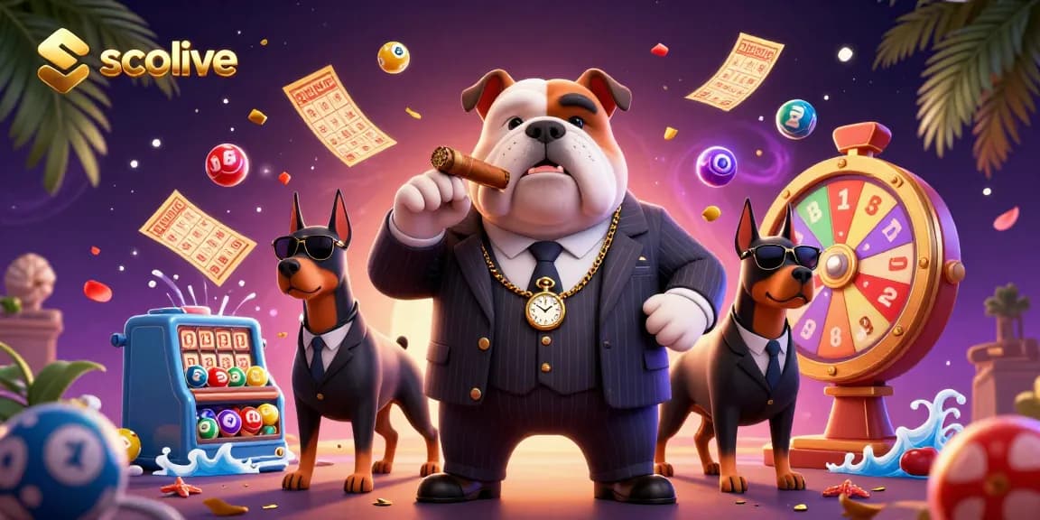Socolive showcases a thrilling live streaming action with dynamic lottery elements and interactive gameplay atmosphere.