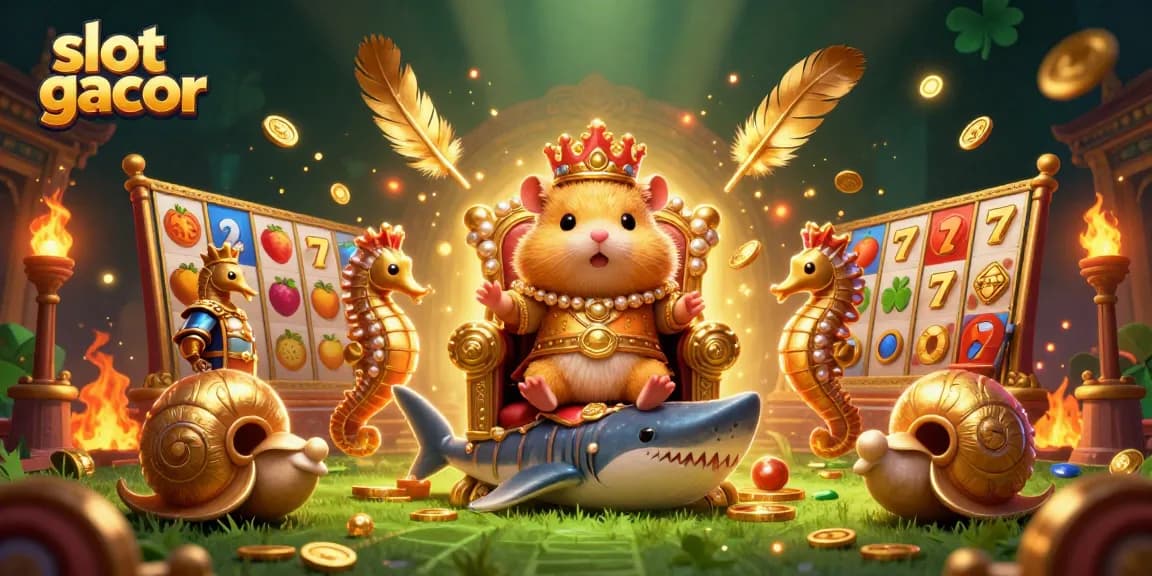 Menggandakan peluang menang di slot gacor melalui ilustrasi kasino yang memikat.
