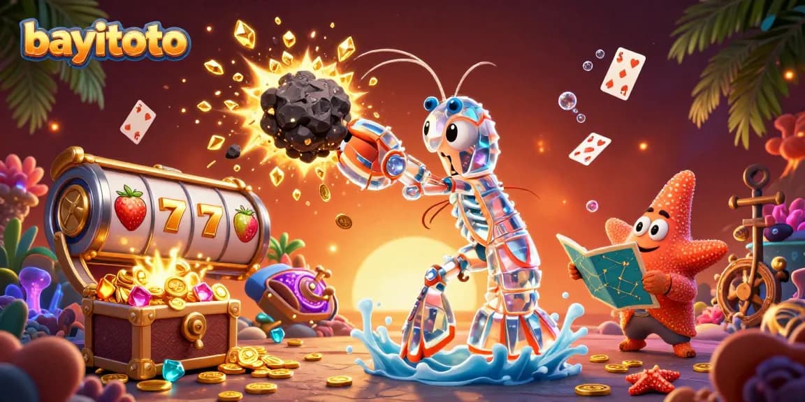 Experience thrilling moments with bayitoto as the galactic samurai unleashes explosive treasures in this dynamic casino scene.