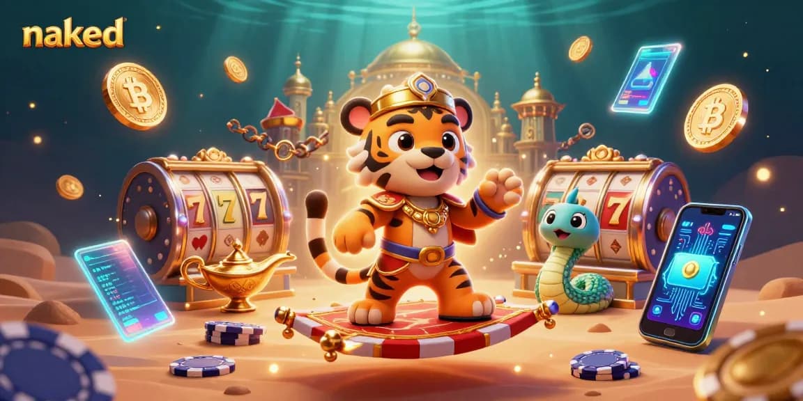 Play naked slots and experience thrilling jackpots with an energetic casino scene.