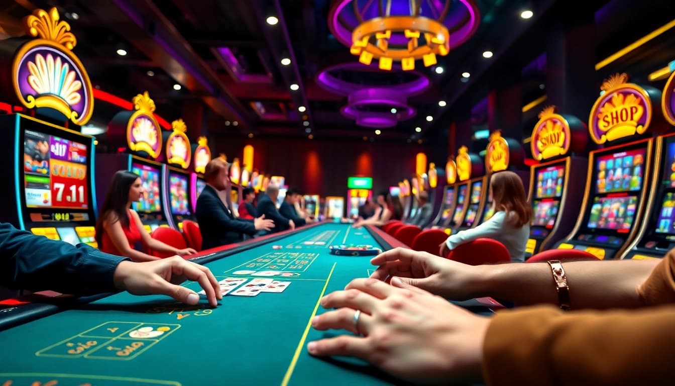 Menampilkan aksi memikat dari luxury777 game yang menghidupkan suasana kasino.