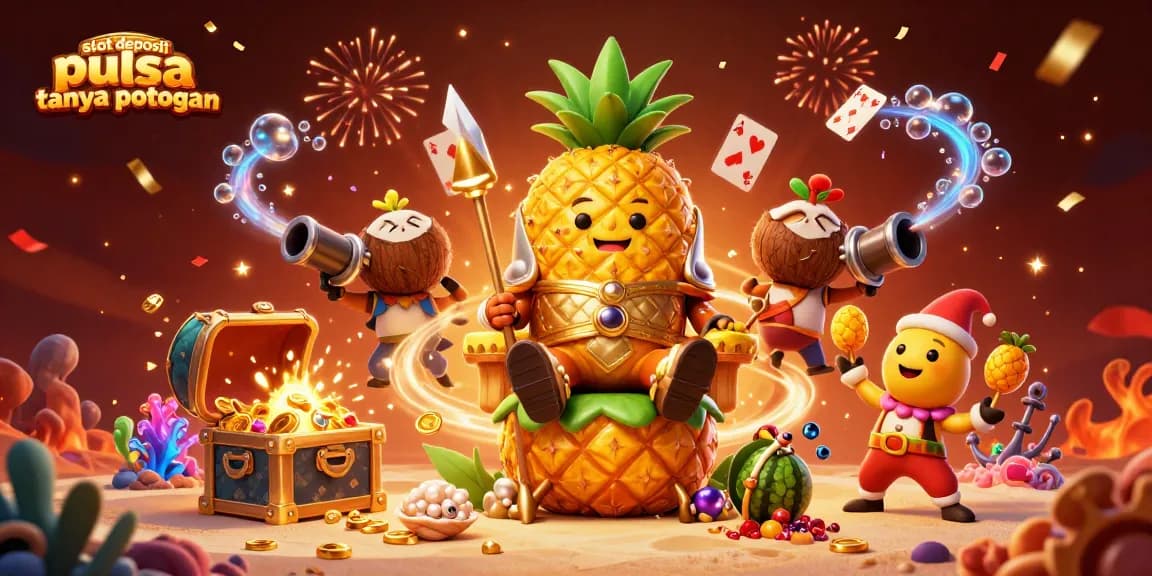 Menang di slot deposit pulsa tanpa potongan dengan permainan berkualitas tinggi dan jackpot besar di kasino online.