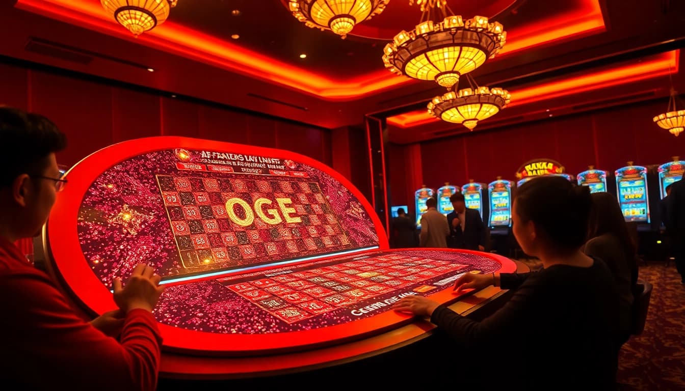 Permainan bandar togel yang menarik dan penuh semangat di kasino yang ramai.