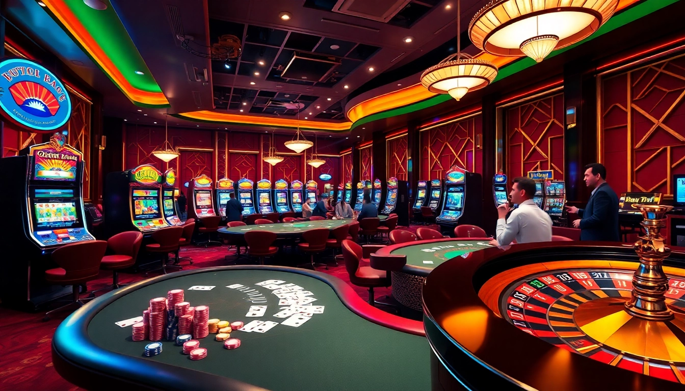 Experience the thrill of 22JL casino gaming with exciting slot machines and poker tables.