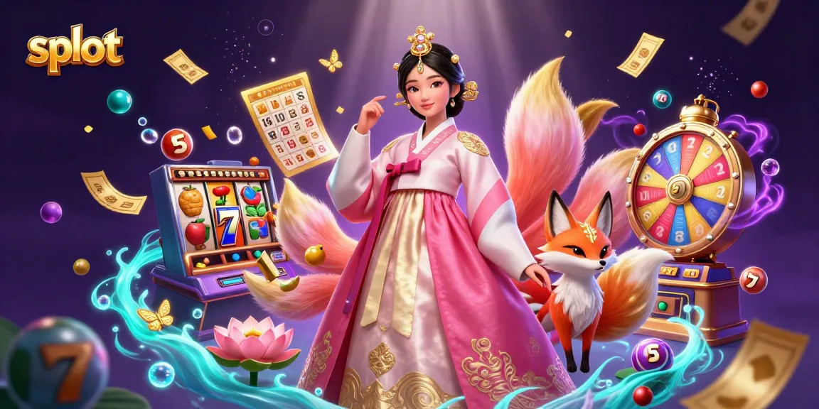 Create exciting slot experiences with a vibrant scene of a lucky Asian woman and animated elements