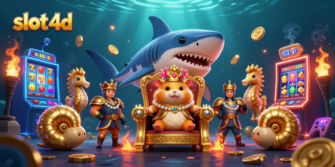 Play exciting slot 4d games with captivating visuals and vibrant characters in a joyful casino atmosphere.