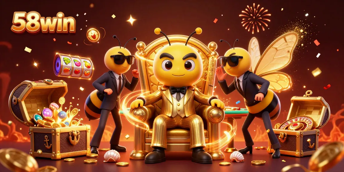 Experience thrilling gaming at 58win with vibrant slot games and exciting casino elements.