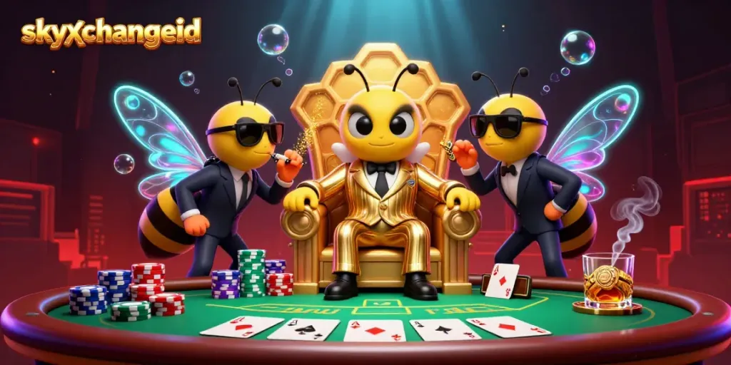 Engage in captivating gameplay with skyxchangeid, as the mob boss and informants spice up casino action.