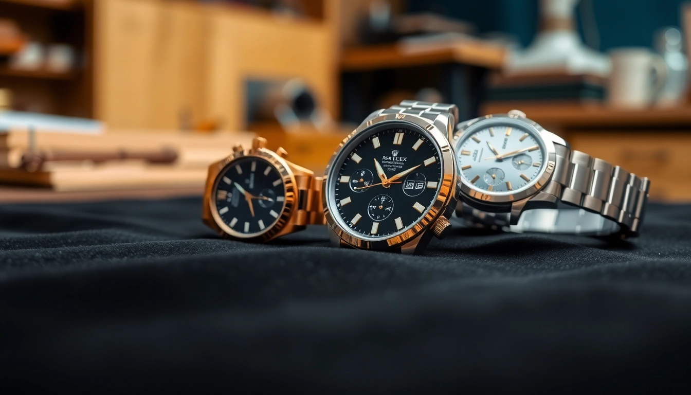 Showcase elegant replica watches highlighting craftsmanship and luxury details.
