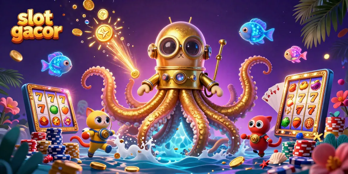 Menangkan slot gacor dengan tengkorak raksasa berkilauan dan ikan laut bercahaya.