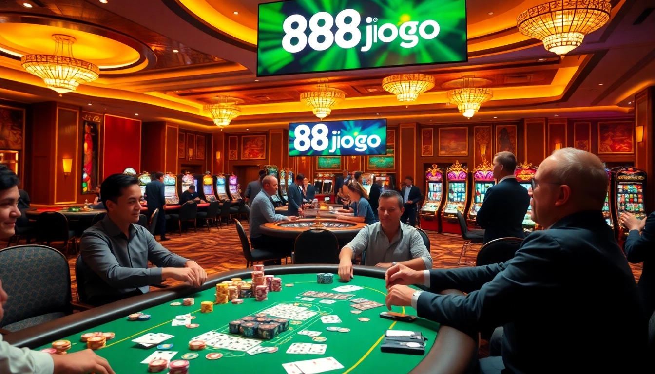 Disfruta de poker y ruleta emocionantes en el lujoso casino de 888jogo.