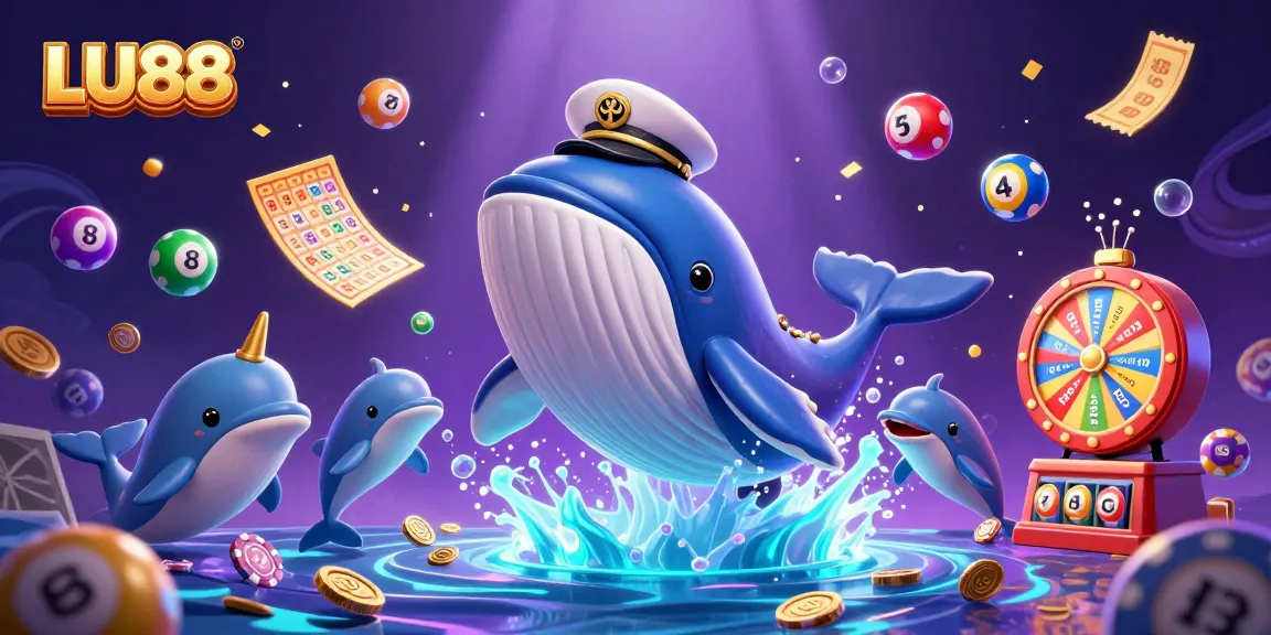 LU88 captivates players with vibrant gaming elements in a festive casino environment.