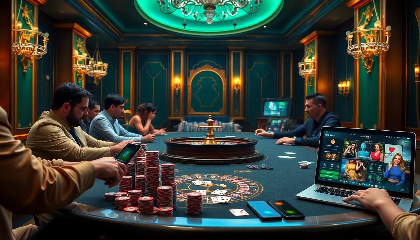 Experience the excitement of go8 gaming with vibrant casino tables and thrilling gameplay.
