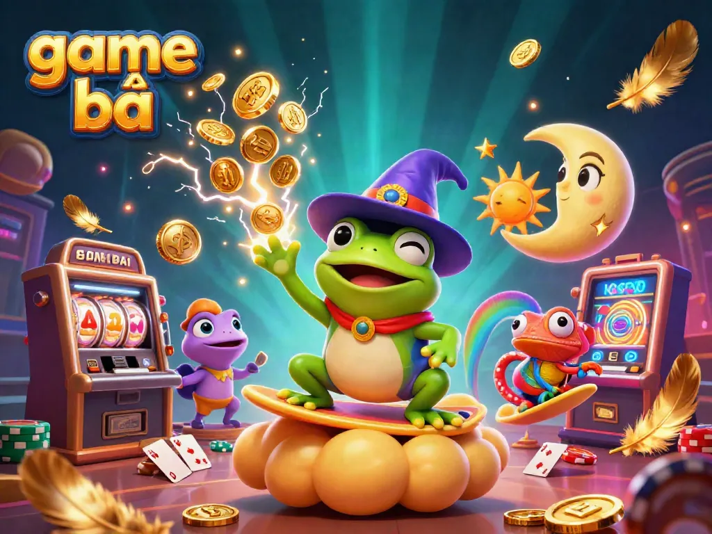Engage with thrilling game bài action in a colorful casino world full of golden rewards.