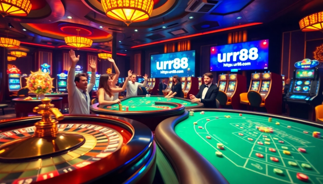 Players enjoy exciting wins at the luxurious casino environment featured on https://urr88.com/.