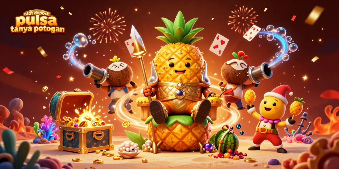 Menang di slot deposit pulsa tanpa potongan dengan permainan berkualitas tinggi dan jackpot besar di kasino online.