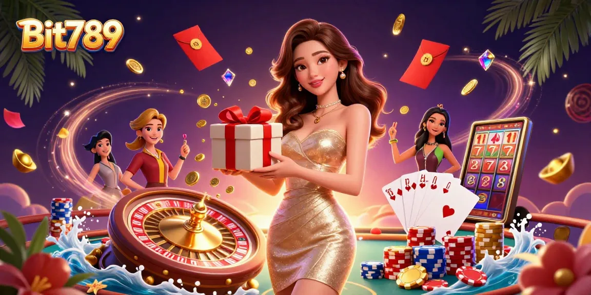Experience thrilling gaming at Bit789 with stunning visuals and festive elements, perfect for every player.