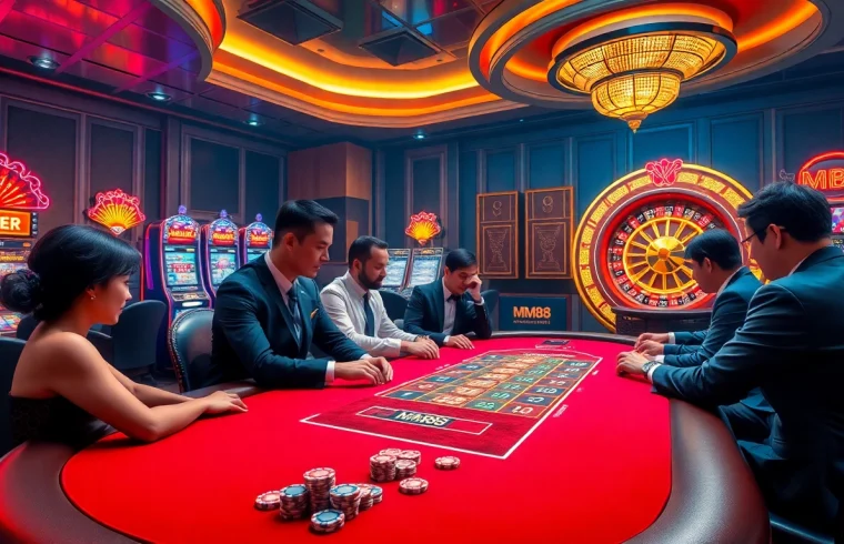Experience thrilling gaming at https://mm88.vegas/ with exciting poker, dynamic slots, and roulette.