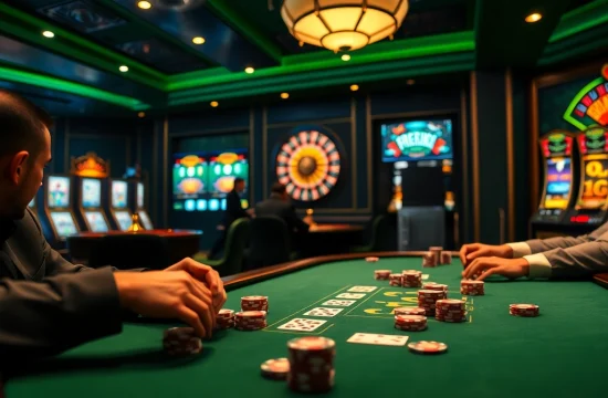 Experience the thrill at 88bet with an exciting poker game in a luxurious casino setting.