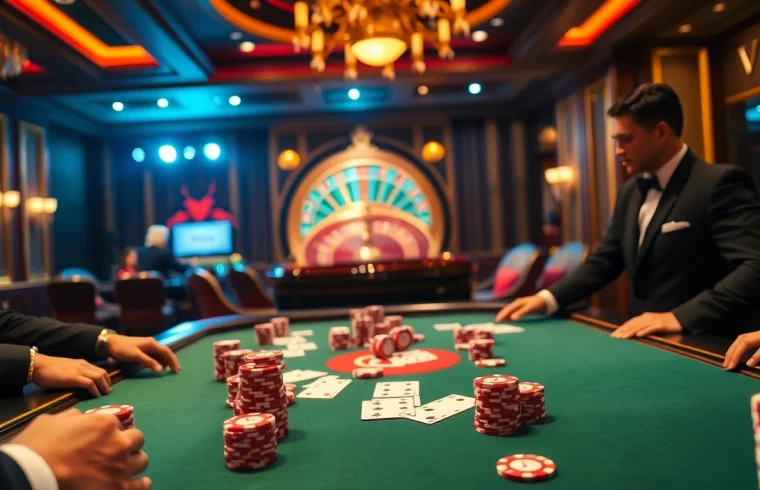 Experience thrilling gameplay at rik vip with premium poker tables and exclusive gaming atmosphere.