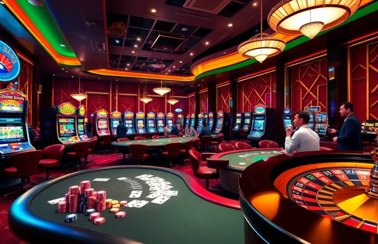 Experience the thrill of 22JL casino gaming with exciting slot machines and poker tables.