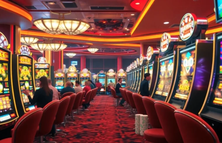 Experience the thrill of slot apiraja88 at luxury casino slot machines with vibrant gameplay.