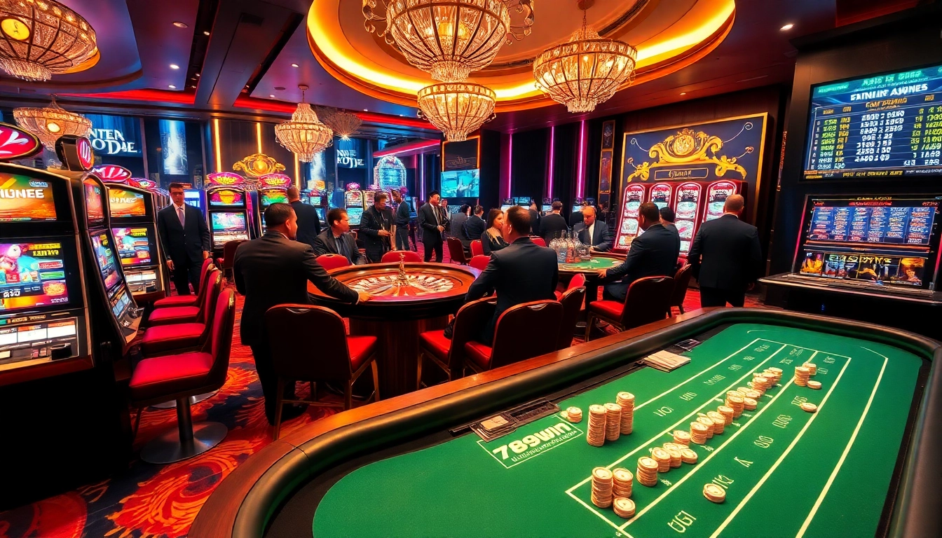 Experience vibrant online gaming excitement at 789win with thrilling casino action.