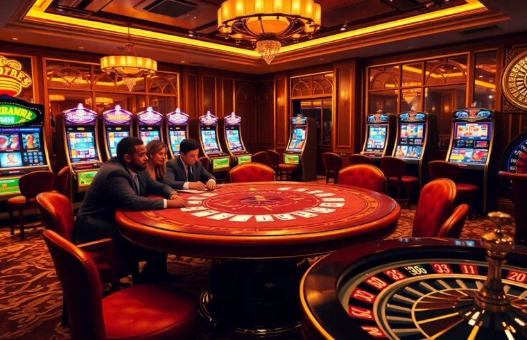 Experience the thrill of U888 with vibrant tables, poker chips, and an exciting casino atmosphere.