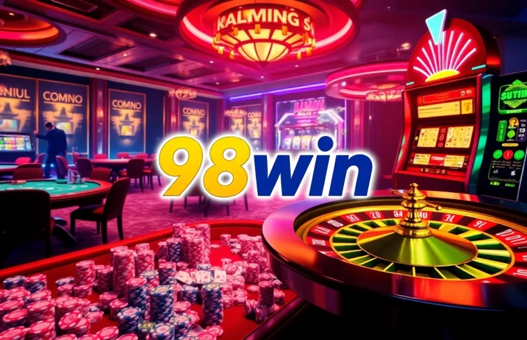 Join the excitement at 98win with vibrant casino elements and thrilling games.