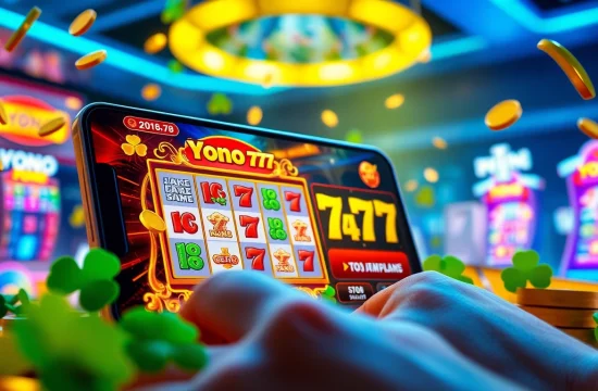 Exciting gaming experience in Yono 777 app with vibrant graphics and user interaction.