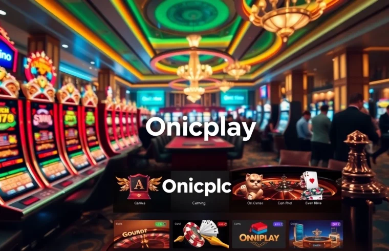Experience excitement with Onicplay's dynamic slot machines and casino games.