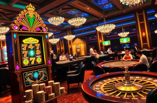 Play exciting games at the slot apiraja88 with vibrant casino visuals and thrilling gameplay.