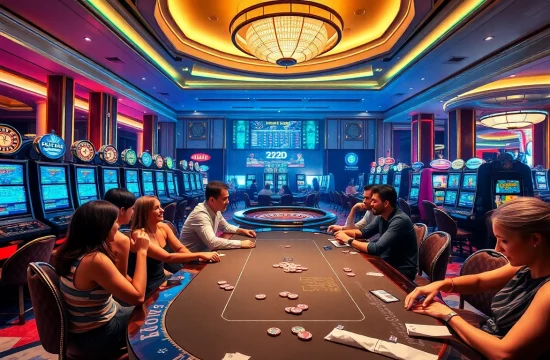 Experience the thrill of 222bd casino action with engaging slot machines and poker tables.