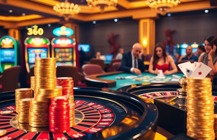 Experience thrilling gameplay at https://xx88.nl/ with exciting casino tables, vibrant lights, and players enjoying high-stakes action.