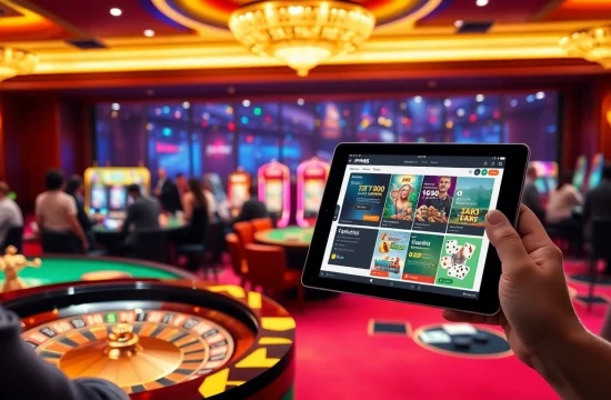 Players enjoying table games and slot machines at mm88 com online casino.