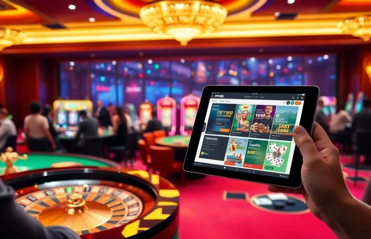 Players enjoying table games and slot machines at mm88 com online casino.